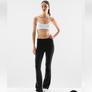 Aritzia Golden Butter Foldover Flare Leggings